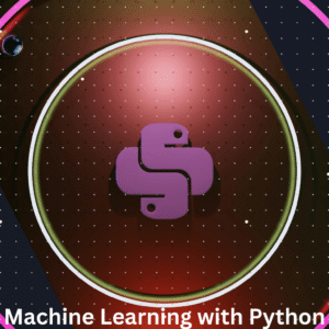 Online course on Machine Learning with Python featuring data visualizations and AI models