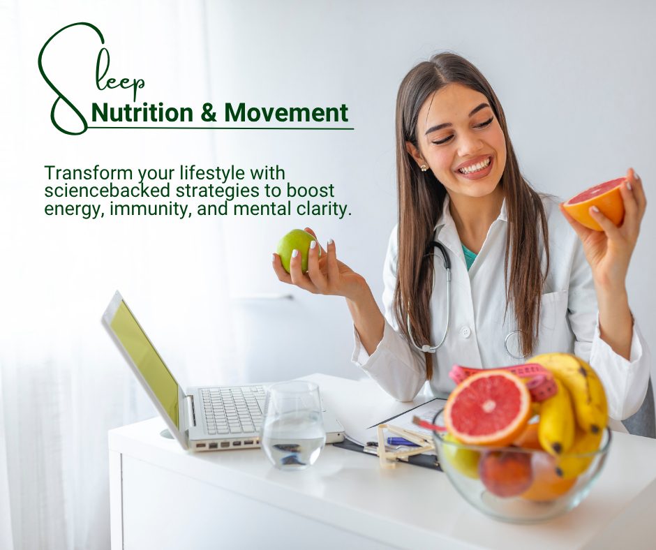 Sleep, Nutrition & Movement: Foundations of Wellbeing