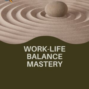 Professional woman balancing work and life with calm confidence – Work-Life Balance Mastery online training