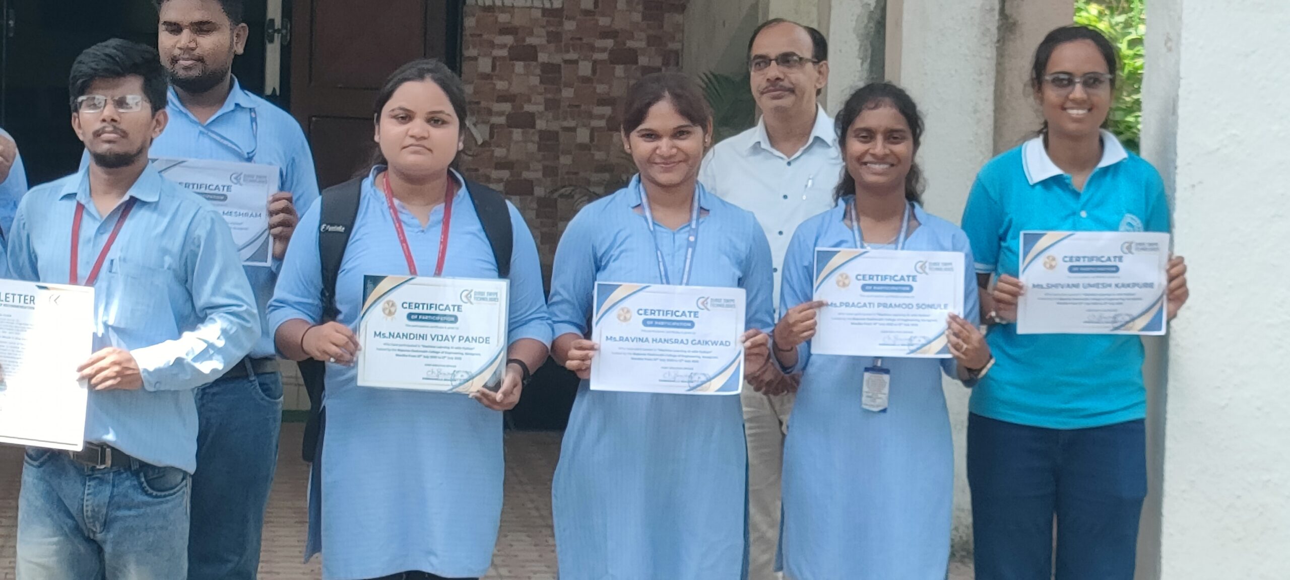 Student Receiving Certificate