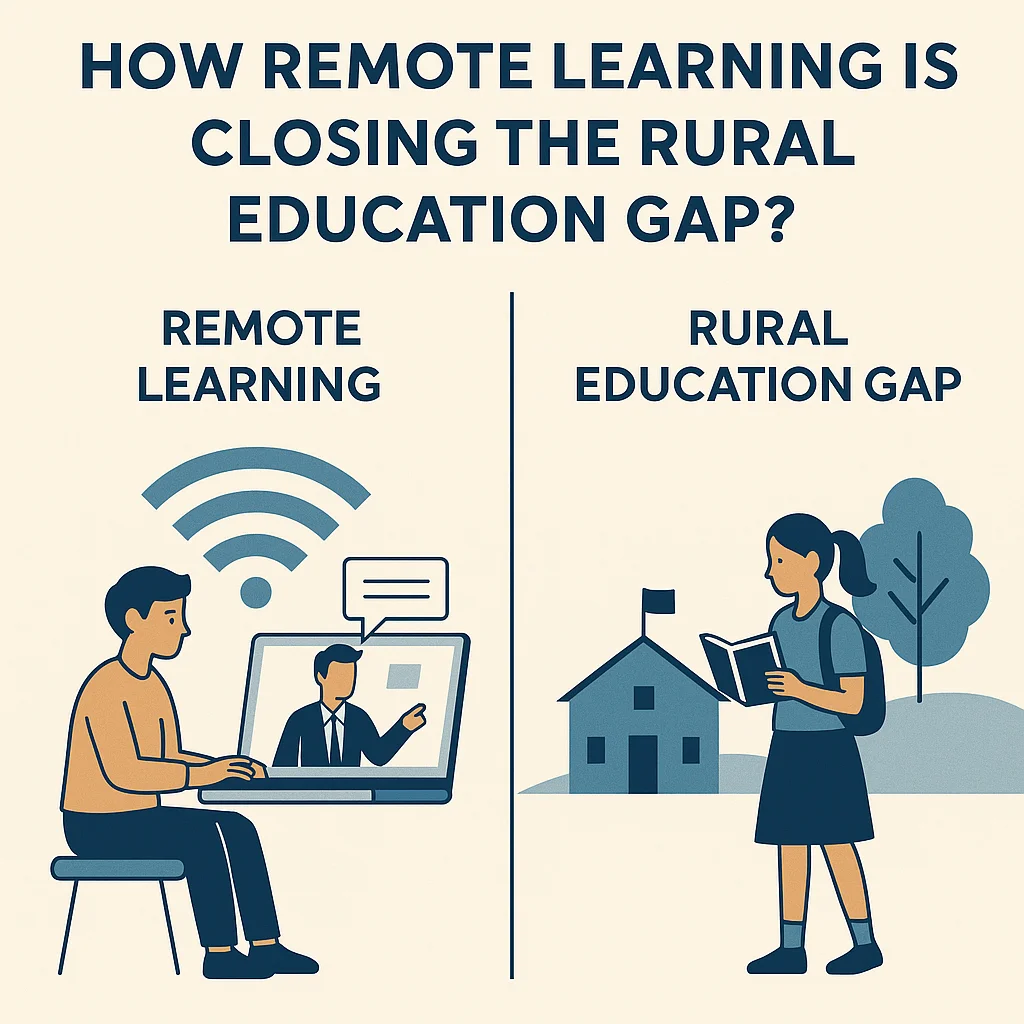 Remote learning vs rural education gap – how digital access is transforming learning for students in underserved Indian regions.
