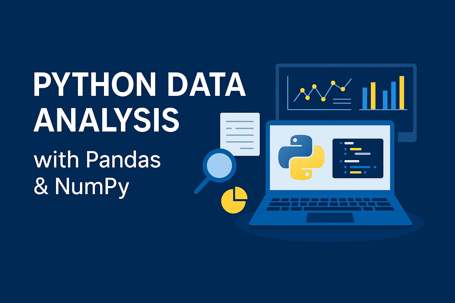 Python Data Analysis with Pandas & NumPy