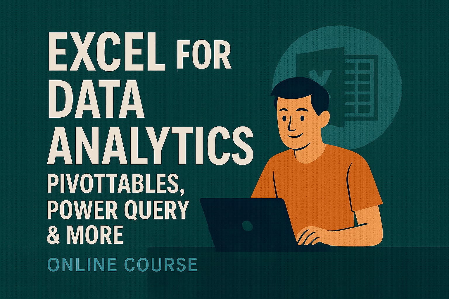 Excel for Data Analytics: PivotTables, Power Query