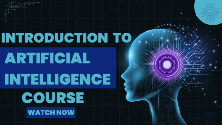 Introduction to Artificial Intelligence